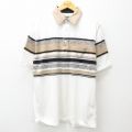 80s 半袖ポロシャツ ホワイト XL | 古着