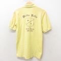S★古着 半袖 ポロ シャツ メンズ 80年代 80s MB USA製 黄 イエロー 25jun02 中古 トップス