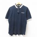 マイクロソフト 半袖ポロシャツ ネイビー XL | 古着