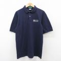 ヒューレットパッカード 00s 半袖ポロシャツ ネイビー XL | 古着