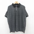 半袖ポロシャツ ブラック XL | 古着