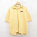 00s 半袖ポロシャツ CRIFFITH ENERGY イエロー XL | 古着