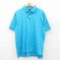 ヘインズ 90s 半袖ポロシャツ ライトブルー XL | 古着