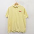 90s 半袖ポロシャツ SPRING イエロー XL | 古着