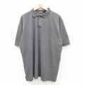 半袖ポロシャツ 霜降り グレー XL | 古着
