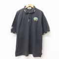 ウルフレーシング 半袖ポロシャツ グレー XL | 古着