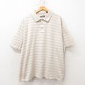 グランドスラム 半袖ポロシャツ ベージュ XL | 古着