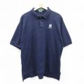 XIONICS 90s 半袖ポロシャツ ネイビー XL | 古着