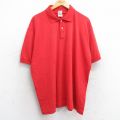 フルーツオブザルーム 00s 半袖ポロシャツ レッド XL | 古着