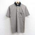 M★古着 セントジョンズベイ 半袖 ポロ シャツ メンズ 00年代 00s 茶系他 ブラウン 25jul09 中古 トップス