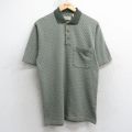 M★古着 セントジョンズベイ 半袖 ポロ シャツ メンズ 00年代 00s 濃緑他 グリーン 25jul09 中古 トップス