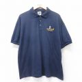 ジャージーズ 00s 半袖ポロシャツ スウェーデン ネイビー XL | 古着