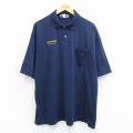 ジャージーズ 00s 半袖ポロシャツ ドレッサーランド ネイビー XL | 古着