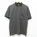 M★古着 セントジョンズベイ 半袖 ポロ シャツ メンズ 00年代 00s 黒他 ブラック 【spe】 25jul23 中古 トップス