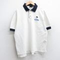 XL★古着 半袖 ポロ シャツ メンズ 00年代 00s オレオ 鹿の子 大きいサイズ コットン 白 ホワイト 25jul31 中古 トップス