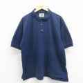 リー 00s 半袖ポロシャツ ネイビー XL | 古着