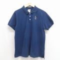 ディズニー 00s 半袖ポロシャツ ミッキー ネイビー XL | 古着