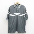 ドッカーズ 90s 半袖ポロシャツ グレー XL | 古着