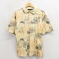 ピューリタン 00s 半袖ポロシャツ 船 イエロー L | 古着