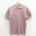 ケニントン 80s 半袖ポロシャツ ピンク M | 古着
