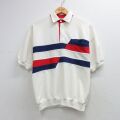 タウンクラフト 90s 半袖ポロシャツ ホワイト L | 古着