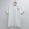 フルーツオブザルーム 00s 半袖ポロシャツ カモメ ホワイト XL | 古着