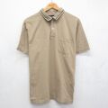 ピューリタン 00s 半袖ポロシャツ ベージュ L | 古着