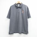 ルーニーテューンズ 半袖ポロシャツ タズ グレー メンズXL相当 | 古着
