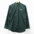長袖シャツ グリーン M | 古着