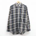 90s 長袖シャツ ブラックチェック L | 古着