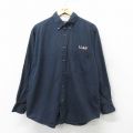 ジャージーズ 00s 長袖シャツ LL&P ネイビー XL | 古着