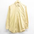 長袖シャツ イエロー M | 古着