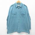 レッドヘッド 90s 長袖シャツ ライトブルー XL | 古着