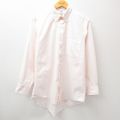 L★古着 バンヒューセン 長袖 シャツ メンズ 90年代 90s ボタンダウン USA製 薄ピンク 24oct26 中古 トップス