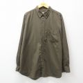 長袖シャツ グリーン XL | 古着