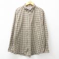 Wrangler 長袖シャツ グリーンチェック XL | 古着