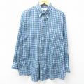 アロー 90s 長袖シャツ ネイビーチェック XL | 古着