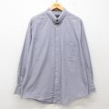 XL★古着 バンヒューセン 長袖 シャツ メンズ 00年代 00s グレー系 25mar11 中古 トップス