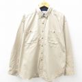 00s 長袖シャツ ベージュ XL | 古着
