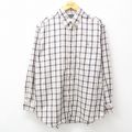 00s 長袖シャツ カーキチェック XL | 古着