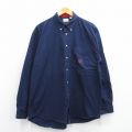 ビューグルボーイ 長袖シャツ ネイビー XL | 古着