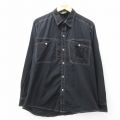 SASSON 80s 長袖シャツ ブラック XL | 古着