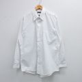XL★古着 アロー 長袖 シャツ メンズ 大きいサイズ 白 ホワイト 25may31 中古 トップス