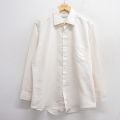 XL★古着 バンヒューセン 長袖 シャツ メンズ 90年代 90s 生成り 25jun03 中古 トップス