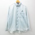 HUNTINGTON 長袖シャツ デニム ネイビー XL | 古着