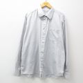 長袖シャツ グレー XL | 古着