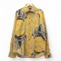 L★古着 長袖 シャツ メンズ ベルト 茶系他 ブラウン 25aug04 中古 トップス