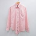 M★古着 アロー 長袖 シャツ メンズ 90年代 90s オックスフォード ボタンダウン ピンク 25aug30 中古 トップス