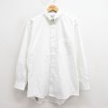 L★古着 STAFFORD 長袖 シャツ メンズ 白 ホワイト 25sep04 中古 トップス