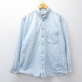 XL★古着 ウールリッチ 長袖 シャツ メンズ 90年代 90s コットン ボタンダウン USA製 薄紺 デニム【spe】 26jan28
